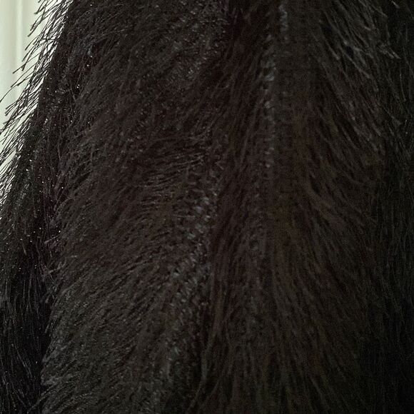 Jackets Galore by John Farrah Women’s Black Furry Jacket - Picture 4 of 8